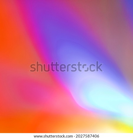 Abstract photo of light from spectrum of prism reflect on a4 paper with empty copy space for background usage