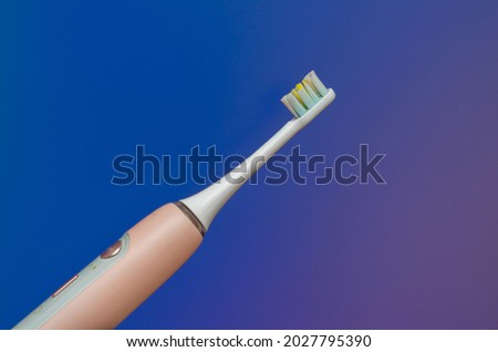 dental sonic electric brush, hygiene concept
