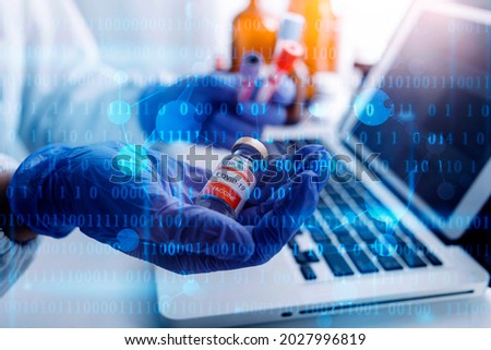 Virtual hospital, telemedicine, online medical, smart health, medical technology development concept. Doctor using digital tablet connecting with patient and health care icons on virtual screen
