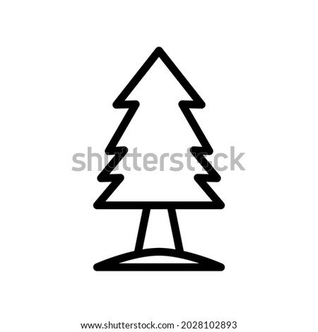 pine tree icon for your design element