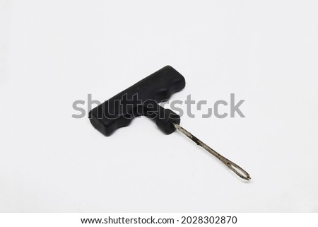 A tubeless tire patch tool