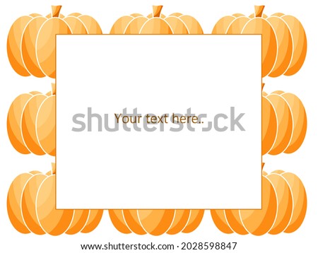 Autumn Pumpkin - abstract illustration of a pumpkin