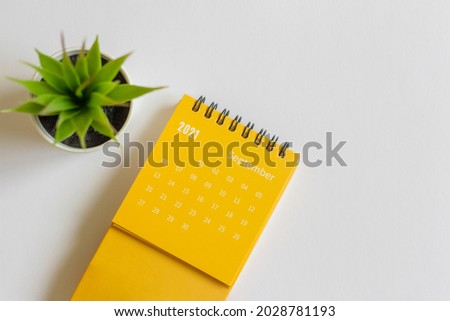 Tear-off calendar for September 2021. A desktop calendar for planning and managing each date Royalty-Free Stock Photo #2028781193