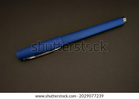 Pencil, blue black pencil, the business pencil, new pencil for writing
