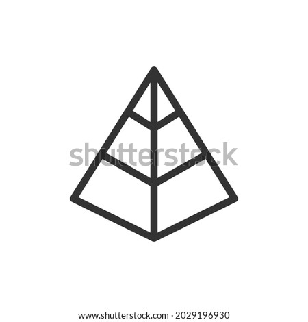 Infographic minimal line icon. Web stroke symbol design. Infographic sign isolated on a white background. Premium line icon.