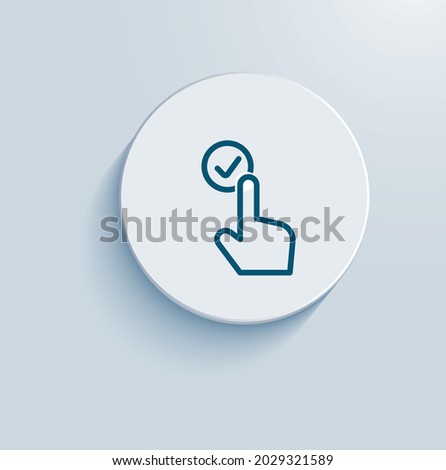 Priority Problem Handling Icon Vector Design Royalty-Free Stock Photo #2029321589