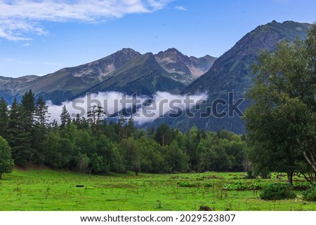 Picturesque mountains of The Arkhyz