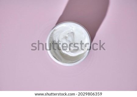 A studio photo of mosturising cream