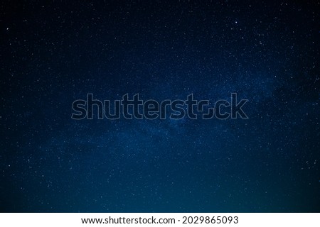 Magic night sky. Small stars twinkle very high. Astronomy, astrology, galaxy, eternity. Minimalism. There is no one in the photo. Background. Backdrop. Texture.