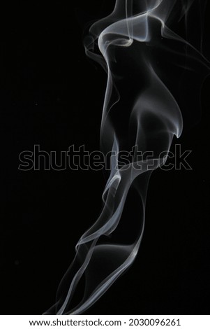 smoke effect white swirl shape