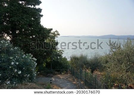Lake Trasimeno in beautiful Italy