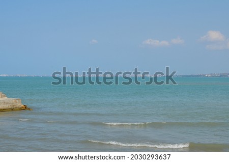 Mediterranean Sea at Albania Seaside, Coast