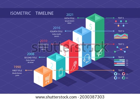 Process infographic design template. Timeline, step plan business strategy. Organization workflow sequence. Finance report presentation. Statistics productivity infochart. Vector illustration.