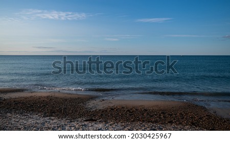 Ocean background off the Atlantic Ocean coast in Plymouth, MA
