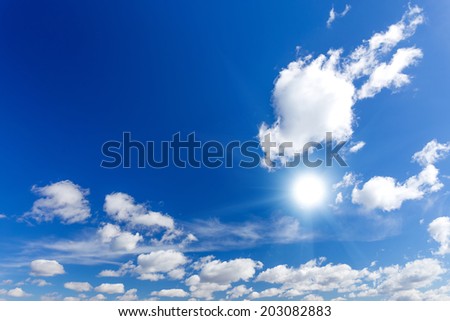 Sky clouds