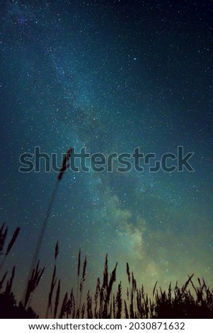 Milky Way Galaxy Night photo	
