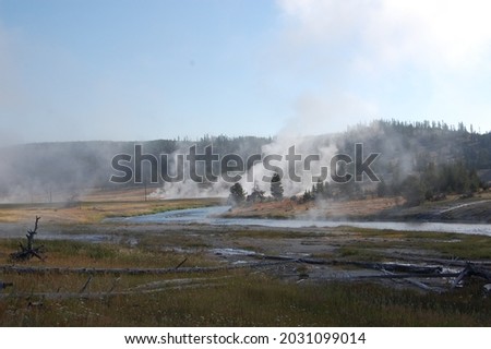 Picture of Geysers in Yellowstone