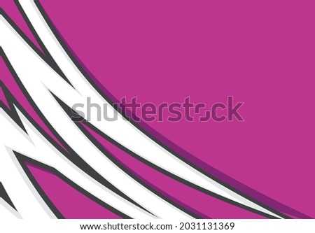 Abstract purple background with jagged zigzag pattern and some copy space area
