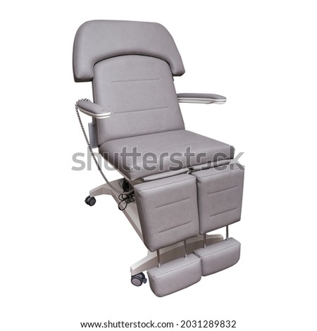 Massage chair isolated on white
