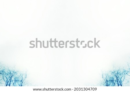 Abstract blur white sky in the morning for background and wallpaper copy space off Christmas concept