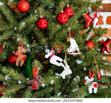 christmas tree with presents in 2022