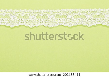 background with lacy border