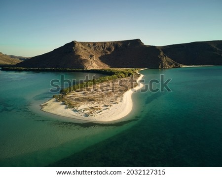 Beach Aerial photography seen from the top high quality. High quality photo