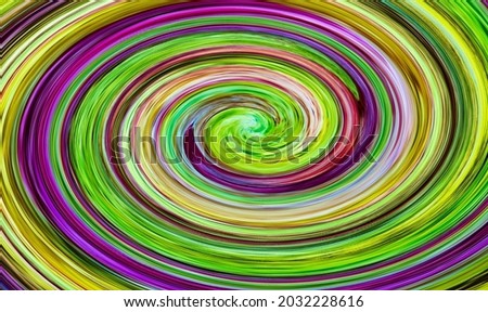 Abstract colored spiral background. Fibonacci spiral background.