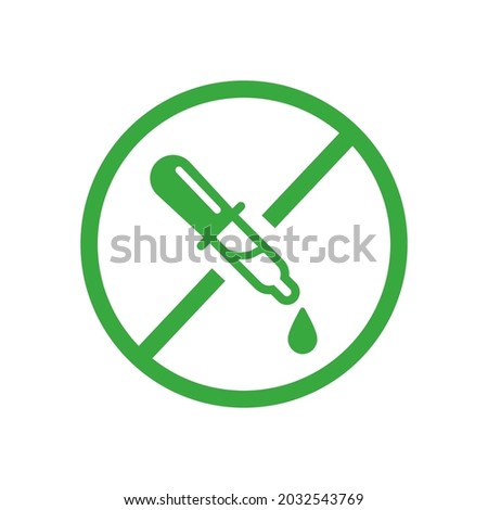 no artificial flavor product badge icon Royalty-Free Stock Photo #2032543769