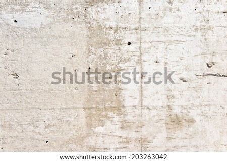 Rough textured wall