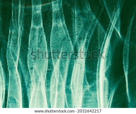 Glass Reflections with Creative Lightning on a Textured Wall for Background, Texture, Pattern, Packaging, Wallpaper, Poster, Art Print
