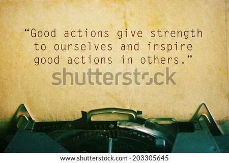 life quote. Inspirational quote by Plato on vintage paper background. Motivational background.