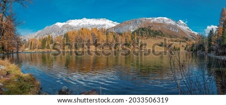 Herbstlandschaft in den Schweizer Alpen