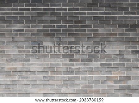 Grey brick wall texture grunge background
