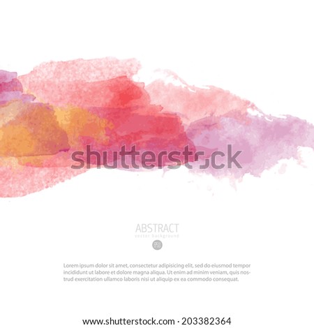 watercolor design abstract background style illustration kids shiny multicolor vector watercolor background important for any project where a platter of color makes the difference watercolor design ab