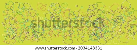 Red Love Violet Modern Art Pattern. Turquoise Neon Hearts Party Multicolor Art Illustration. Colorful Rainbow White Vector Confetti Style. Transparent Blue Bright Purple Green Simple Romantic Pic.