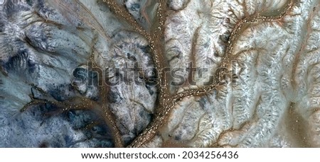 star road, abstract photography of the deserts of Africa from the air. aerial view of desert landscapes, Genre: Abstract Naturalism, from the abstract to the figurative, 