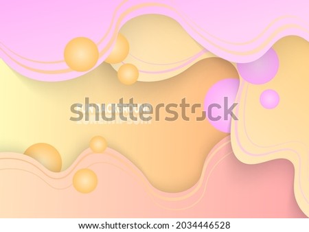 luxury pastel color fluid background vector design