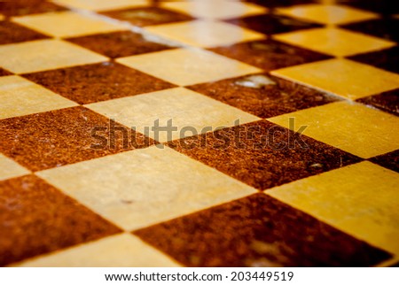 old grungy checkerboard