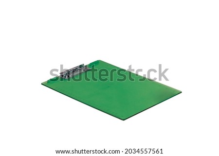  Clip Board on white background, Clip Board  Royalty-Free Stock Photo #2034557561