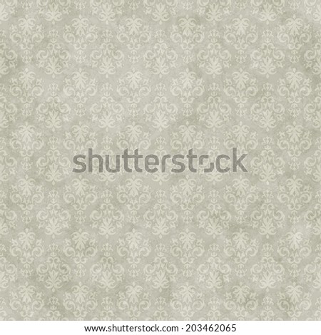 Vintage seamless simple pattern background on subtle grunge wallpaper texture Royalty-Free Stock Photo #203462065
