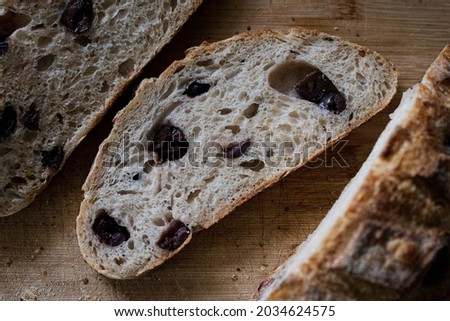 Homemade artisan sourdough bread and pastries