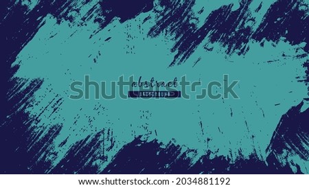 Abstract Blue Old Scratch Grunge Texture Background Design