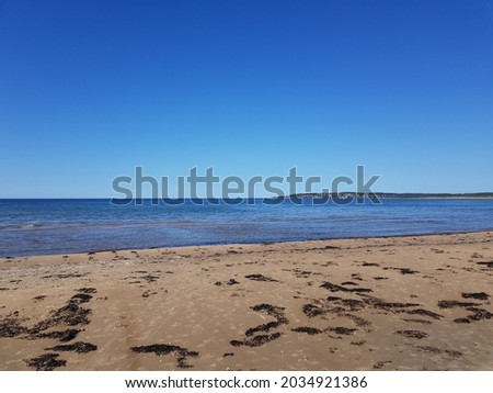 Picture off a beach in halmstad in Sweden 