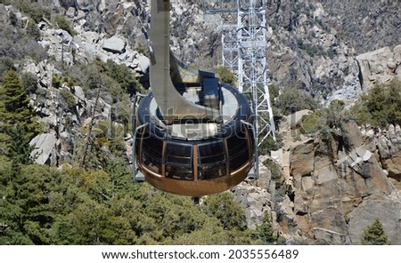 Aerial Tramway at Mount San Jacinto, Palm Springs, California Royalty-Free Stock Photo #2035556489