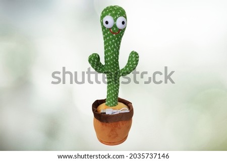 dancing Cactus toy, with talk back repeat mimic and speak option