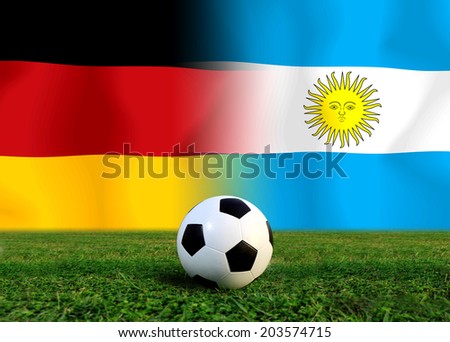 Soccer 2014 ( Football ) German and Argentine