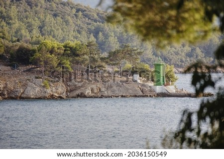 scenic view of a lighthouse on cres island