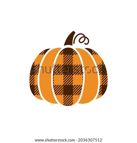 Fall pimpkin clip art. Autumn pumpkin season decoration