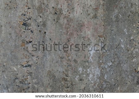 Texture of dirty reinforced concrete. Grungy reinforced concrete wall, high resolution background texture.